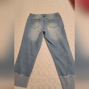 1822 Denim Light Blue Boyfriend Jeans